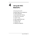 Preview for 123 page of NEC MOBILEPRO 780 - User Manual