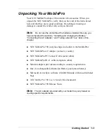 Preview for 10 page of NEC MobilePro 790 User Manual