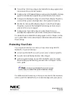 Preview for 4 page of NEC MOBILEPRO POWER SYSTEM Introduction