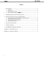 Предварительный просмотр 4 страницы NEC mPD75P308 Datasheet