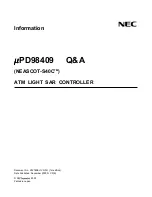 NEC mPD98409 Q&A предпросмотр