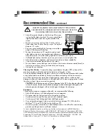 Preview for 10 page of NEC MS77F User Manual