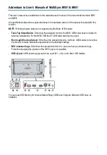 Preview for 3 page of NEC MSERIES User Manual