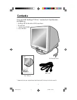 Preview for 4 page of NEC MSFE700 User Manual
