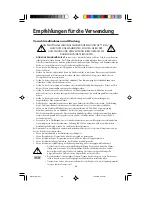 Предварительный просмотр 50 страницы NEC MSFE700 User Manual