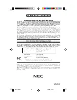Preview for 63 page of NEC MSFE700 User Manual