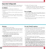 Preview for 3 page of NEC MT1030+ User Manual