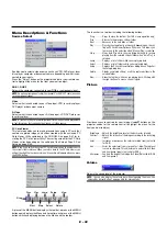 Предварительный просмотр 32 страницы NEC MT1056 - MultiSync XGA LCD Projector User Manual