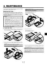 Предварительный просмотр 47 страницы NEC MT1056 - MultiSync XGA LCD Projector User Manual