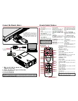 Предварительный просмотр 2 страницы NEC MT50 Quick Connect Manual