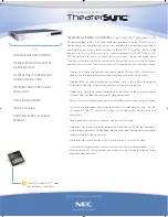Предварительный просмотр 1 страницы NEC MultiSync 125 Install Manual