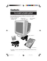 Предварительный просмотр 4 страницы NEC MultiSync 125 User Manual