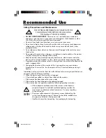 Предварительный просмотр 9 страницы NEC MultiSync 125 User Manual