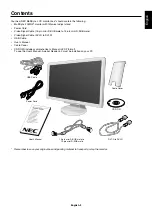 Preview for 9 page of NEC MultiSync 20WGX2 Series Service Manual