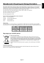 Предварительный просмотр 23 страницы NEC MultiSync 20WGX2 Series Service Manual