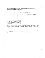 Предварительный просмотр 2 страницы NEC MultiSync 3V JC-1535VMA Service Manual