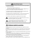 Preview for 2 page of NEC MultiSync 75F-3 Service Manual