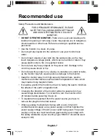 Предварительный просмотр 11 страницы NEC MultiSync 75F User Manual