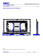 Preview for 5 page of NEC MultiSync C501 Installation Manual