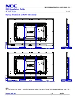 Предварительный просмотр 5 страницы NEC MultiSync C551 Installation Manual