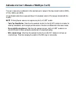 Preview for 3 page of NEC MultiSync C651Q SST User Manual