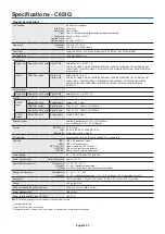 Preview for 74 page of NEC MultiSync C651Q User Manual