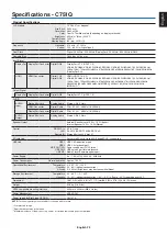 Preview for 75 page of NEC MultiSync C651Q User Manual