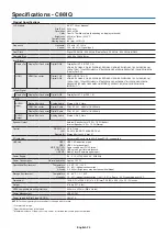 Preview for 76 page of NEC MultiSync C651Q User Manual