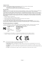 Предварительный просмотр 5 страницы NEC MultiSync C750Q User Manual