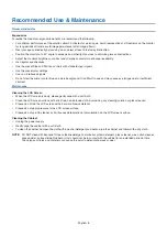 Предварительный просмотр 12 страницы NEC MultiSync C750Q User Manual