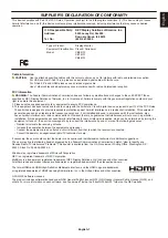 Preview for 3 page of NEC MultiSync CB651Q User Manual