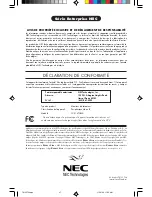 Preview for 37 page of NEC MultiSync E1100+ User Manual