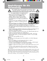 Preview for 46 page of NEC MultiSync E1100+ User Manual