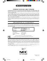 Preview for 56 page of NEC MultiSync E1100+ User Manual