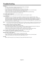 Preview for 16 page of NEC MultiSync E221W User Manual