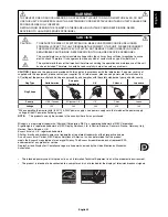 Preview for 3 page of NEC MultiSync E223W User Manual