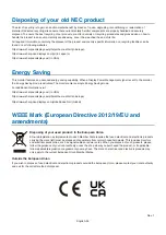 Preview for 38 page of NEC MultiSync E224F User Manual