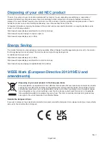 Preview for 42 page of NEC MultiSync E224FL User Manual