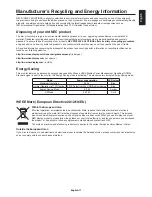 Preview for 19 page of NEC MultiSync E232WMT User Manual