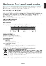 Preview for 21 page of NEC MultiSync E271N User Manual