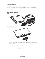Предварительный просмотр 16 страницы NEC MultiSync E424 Manual Del Usuario