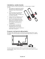 Предварительный просмотр 20 страницы NEC MultiSync E424 Manual Del Usuario