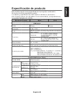 Предварительный просмотр 37 страницы NEC MultiSync E424 Manual Del Usuario