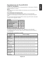 Предварительный просмотр 43 страницы NEC MultiSync E424 Manual Del Usuario