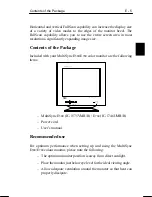 Preview for 14 page of NEC MultiSync E500 User Manual