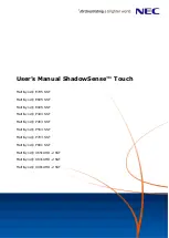 Preview for 1 page of NEC MultiSync E705 SST User Manual