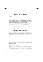 Preview for 3 page of NEC MULTISYNC E900+ User Manual