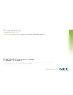 Preview for 16 page of NEC MultiSync EA191M Tech Manual