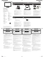 Preview for 1 page of NEC MultiSync EA224WMi Setup Manual