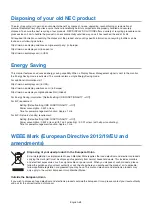 Preview for 50 page of NEC MultiSync EA242F User Manual